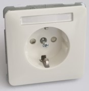SCHUKO-Steckdose rws 16A 250V Steckklemm. D 80.6511.02 SI NA 