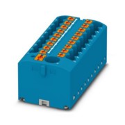 Verteilerblock 0,14-4qmm, 19-p. PTFIX 6/18X2,5 BU 