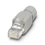 RJ45-Steckverbinder Cat5e, 4-pol, grau VS-PN-RJ45-5-Q/IP20 