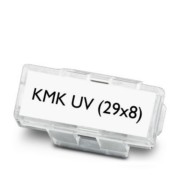 Kabelmarkerträger transparent, 29x8mm KMK UV (29X8) 