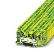 Durchgangsklemme 0,08-6qmm gn-ge ST 4-TWIN-PE 
