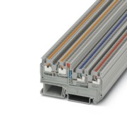 Initiatoren-/Aktorenklemme 0,14-1,5qmm, grau PTIO1,5/S/3-LED 24RD 