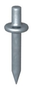 Einschlagdübel ohne Gewinde L15mm 903 RB 15 