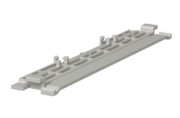 Oberteilklammer PVC,grau 2370 210 