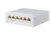 AP-Verteiler 6Port 6xRJ45, lgr, Cat.6 130862-11-E 