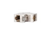 RJ45-Kupplung Cat.6 snap-in, 90Gr 1309A1-I 
