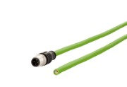 Anschlussleitung konf.M12 1m gn D-kodiert 142M1D10010 