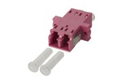 OpDat LC-D-Adapter Duplex MM viol 15090075-I 