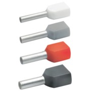 Zwillings-Aderendhülse 2x10qmm rt isol. 87614 