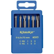 Bit-Sortiment 6-tlg,6-rund, 73mm KL335 
