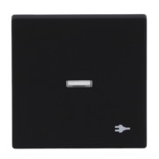 Wippe mit Aufdruck schwarz matt 1789 ST-885 