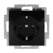 SCHUKO Steckdosen-Einsatz schwarz 20 EUCB-15-914 