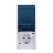 Kombination SCHUKO Steckdose, mit Wipp. 2601/6/20 EBW-53 