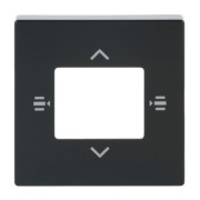 Zentralscheibe anth 7-fach KNX 6108/61-81 