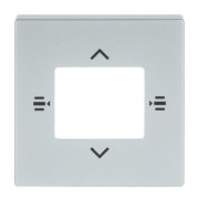 Zentralscheibe alu/si 7-fach KNX 6108/61-83 