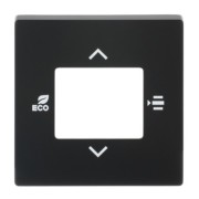 Zentralscheibe sw/mt KNX Tasterankopplung 6109/03-885 