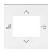 Zentralscheibe alpin/ws KNX Tasterankopplung 6109/03-914 