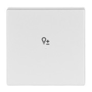 Wippe 1-f Symbol Dimmer alusilber 6234-10-83 