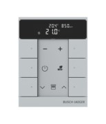 Raumtemperaturregler 6fach, silber SBC-F-6.0.11-83 