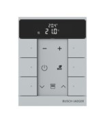 Raumtemperaturregler 6fach, silber SBR-F-6.0.11-83 