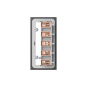 Sammelschienenverbinder 5-polig, 12x5 CZC4 