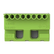 PE-Klemmenblock 8x4 +2x25qmm ZK82G 