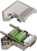 Stecker D-SUB- 9pol.Stift SUBCON 9/M-SH 
