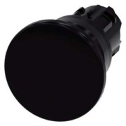Pilzdrucktaster 22mm, rund, schwarz 3SU1000-1BD10-0AA0 