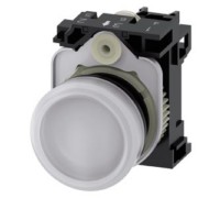 Leuchtmelder weiß, Linse, glatt 3SU1102-6AA60-1AA0 