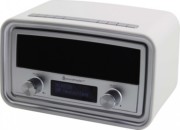 Soundmaster DAB+/UKW Uhrenradio m.Festsenderspeicher UR190WE si-ws 