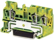 Schutzleiterklemme 0,08-4qmm gn-ge ST 2,5-TWIN-PE 
