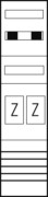 Zählerplatz eHZ 2Z EZ17320 