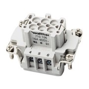 Buchseneinsatz B6 0,5-2,5 20-14AWG 710106 