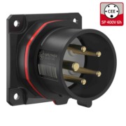 CEE NEO Anbaugerätestecker gerade 16A5P6h IP54 FW610506CC 