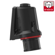 CEE NEO Wandgerätestecker schräg 16A5P6h IP54 FW710506SK 