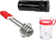Reise-Tauchsieder 350W + Glasbecher RTG 351 