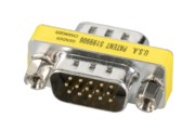Mini-Gender-Changer High Density 15pol EB418 