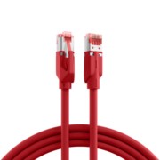 Patchkabel Cat.6A 2xHRS TM21 2m rot K8052.2m rt 