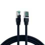 Patchkabel Cat.6A S/FTP RJ45 EC6000A 15m sw 
