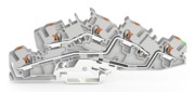 Installationsetagenklemme 4 mm² mit Drücker 2205-7645 