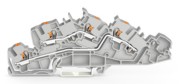 Installationsetagenklemme 4 mm² mit Drücker 2205-7642 
