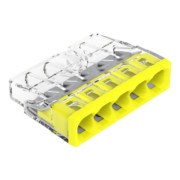 Verbindungsdosenklemme 5x 0.5-2.5 gelb 2273-205 