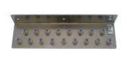 Erdungswinkel 17-fach für 17 HF-Kabel ERD17N 