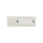 Klingeltaster AP 1fach 32x90x18mm, ws ETA 2121A 