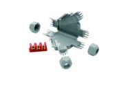 Mikro-Verbindungsmuffe f.3Kabel b.3x2,5qmm FRED Y 