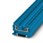 Zugfederklemme 0,08-6qmm B=6,2mm bl ST 4 BU 