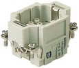 Stifteinsatz 6B,10p+PE,16A,500V 09320103001 