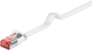 Goobay Flachkabel U/FTP Cat6 weiß 5m 94919 