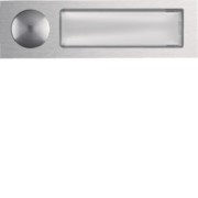 Ruftaster hinterleuchtbar EB alu AV3 