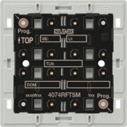 KNX Funk-Tastsensor-Modul Adapterrahmen 4-fach 4074 RF TSM 